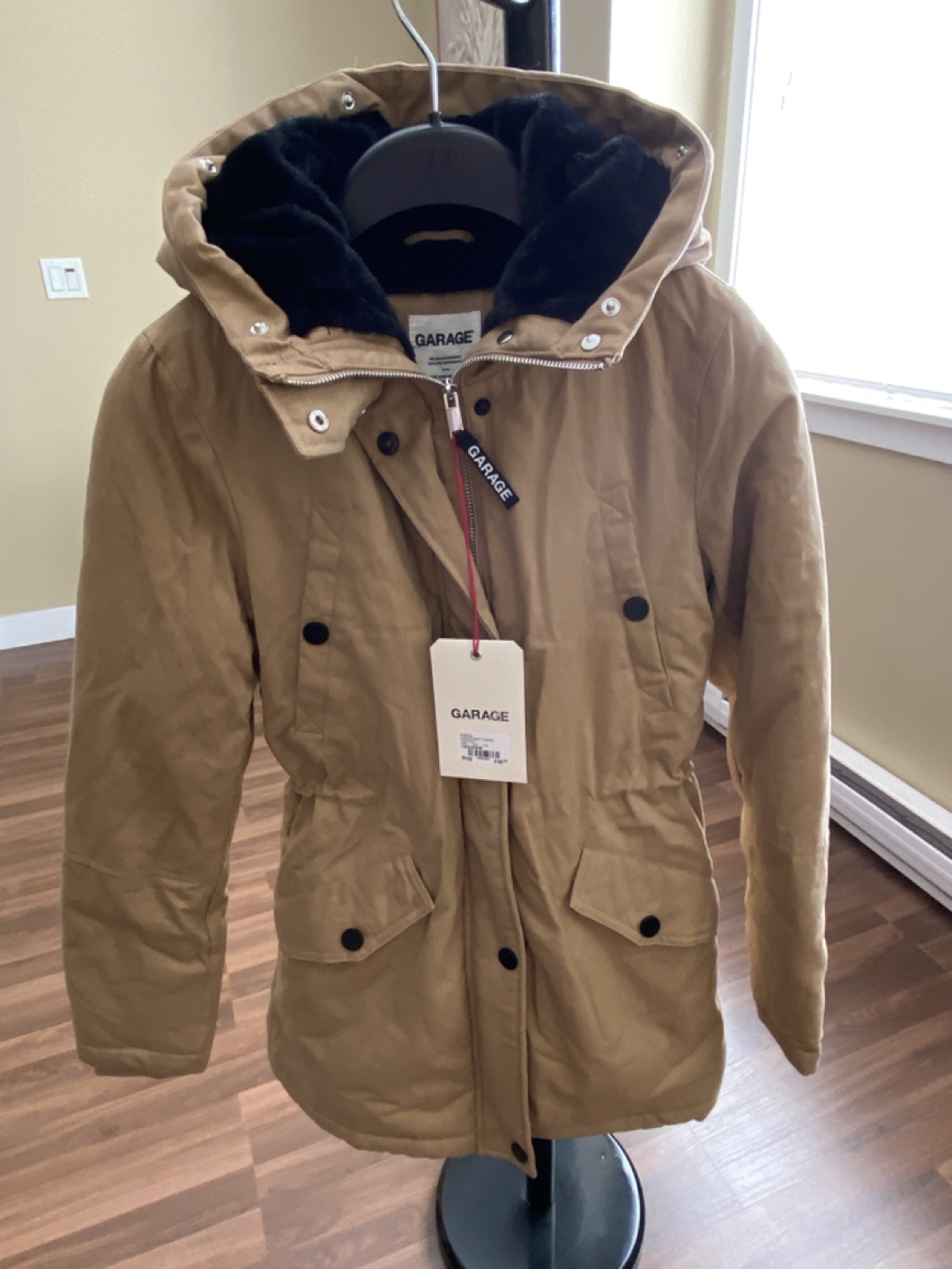GARAGE Discovery Women's Tan Parka Jacket - photo 2