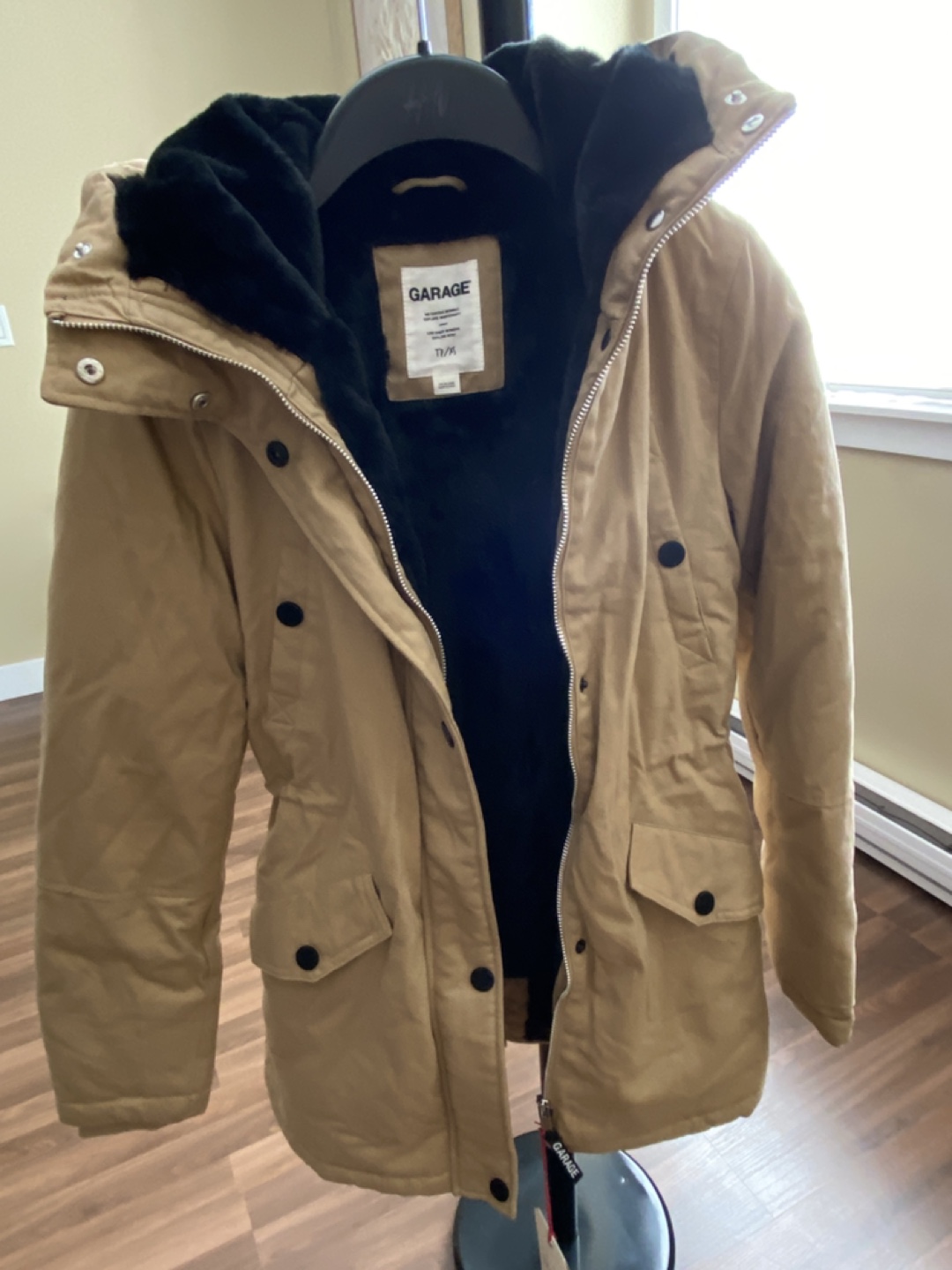 GARAGE Discovery Women's Tan Parka Jacket