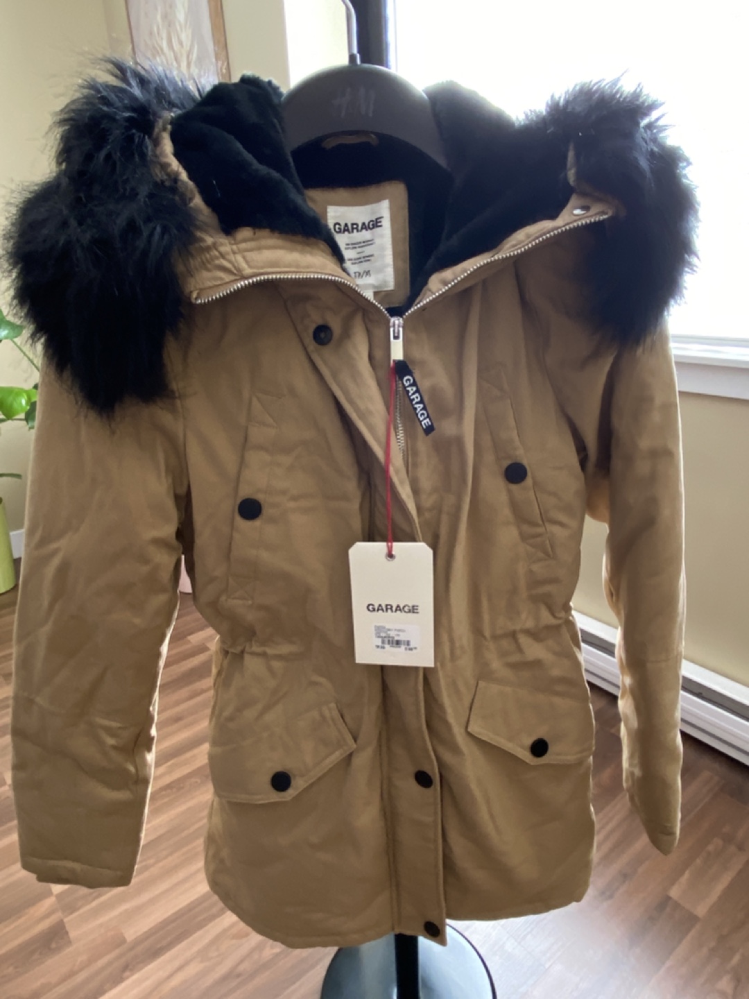 GARAGE Discovery Women's Tan Parka Jacket - photo 3