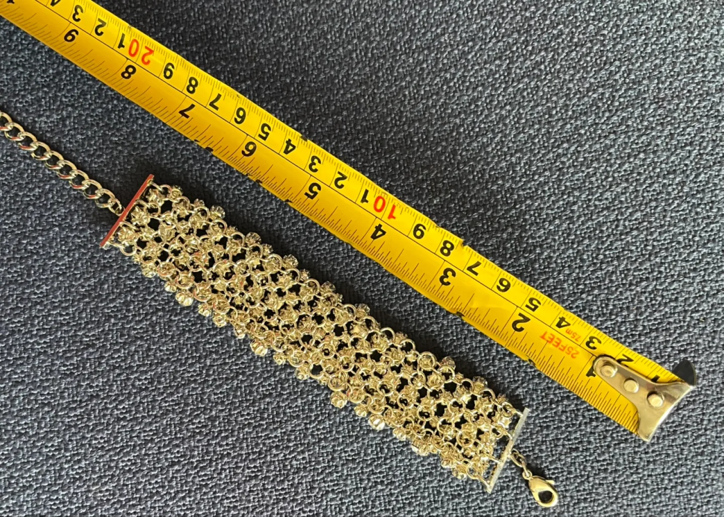 Sergio Feretti Rhinestone Bracelet image indicator(2)