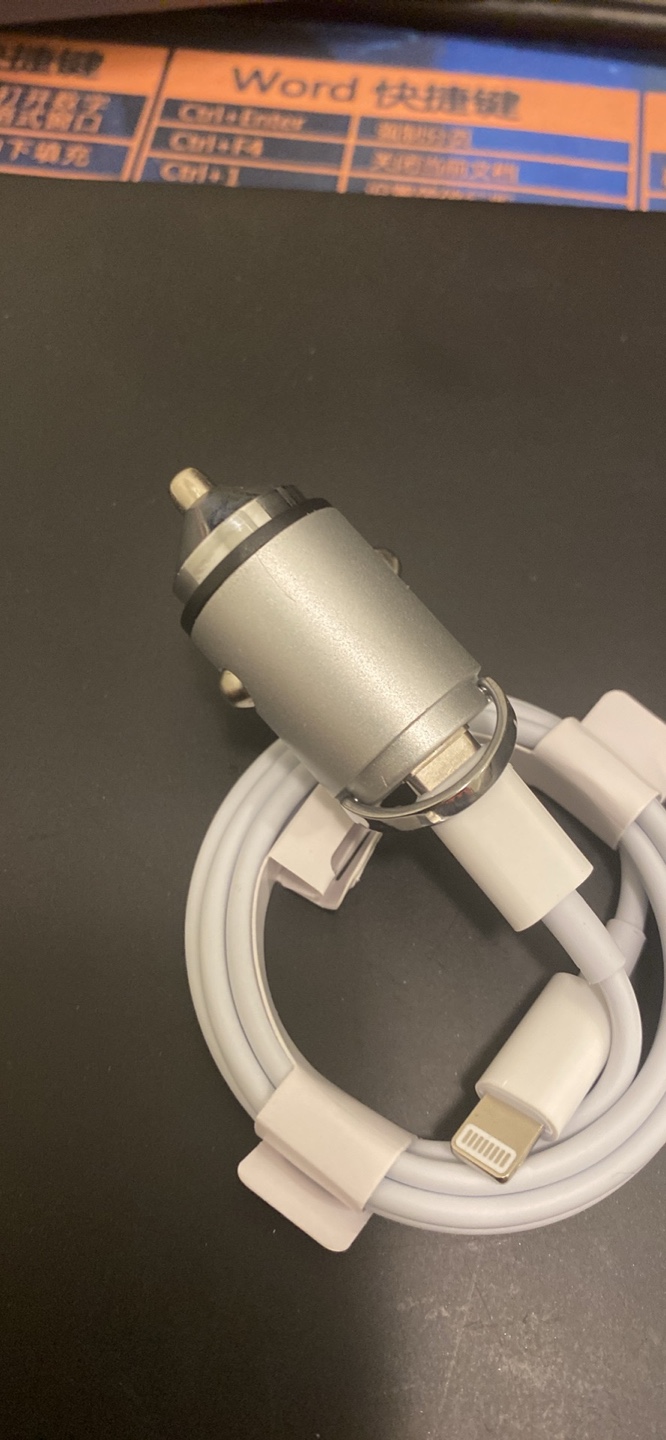 Car Charger with Lightning and Cables - photo 2