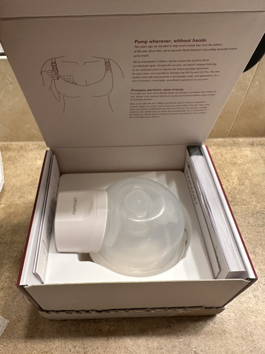 Momcozy S12 Pro wearable breast pump