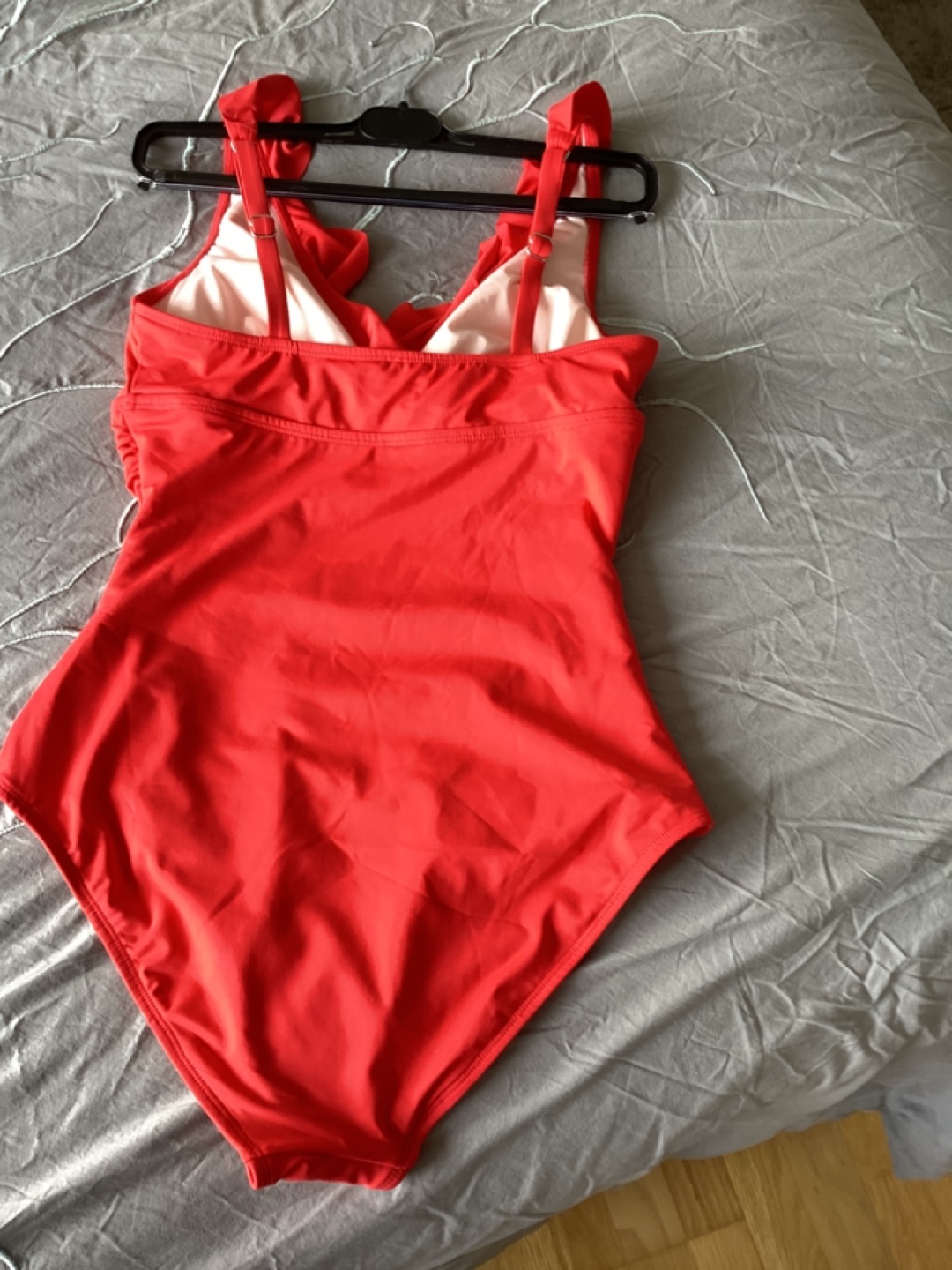Cupshe Women's One-Piece Swimsuit - Apple Red - Size Medium - photo 4