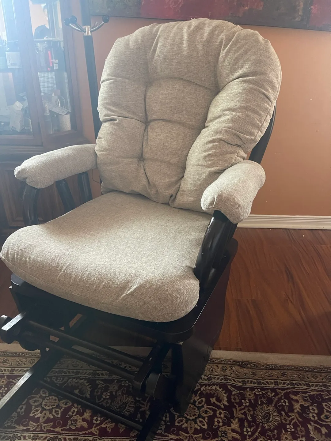 Glider Rocker Chair with Cushions thumbnail