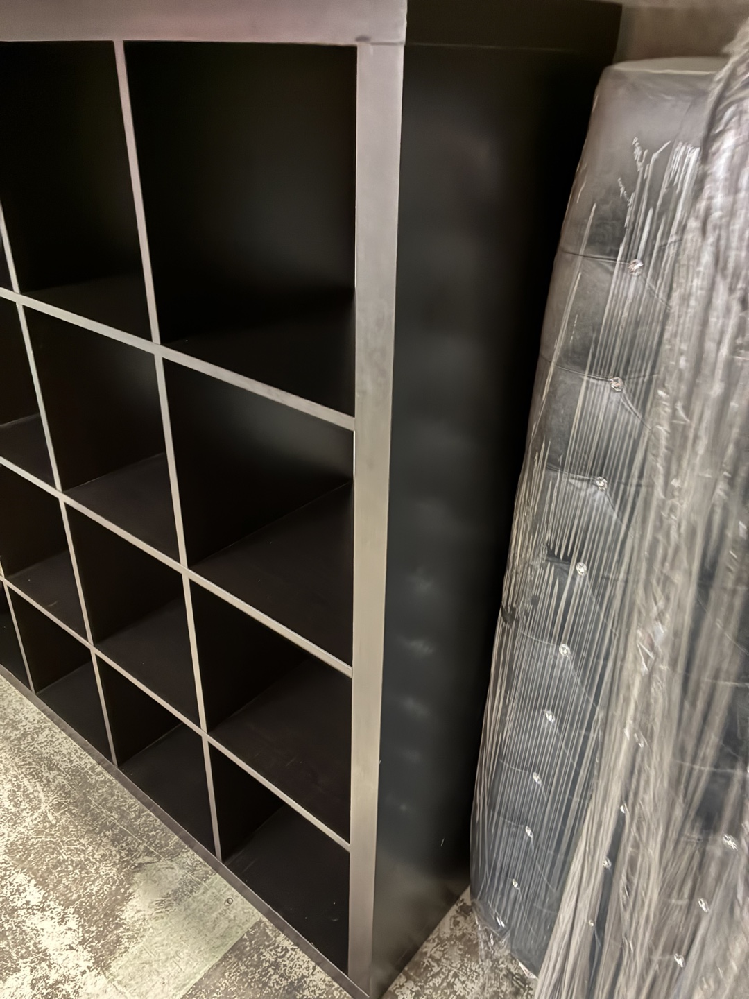IKEA Kallax 16 Cube Shelving Unit - Dark Brown - photo 2