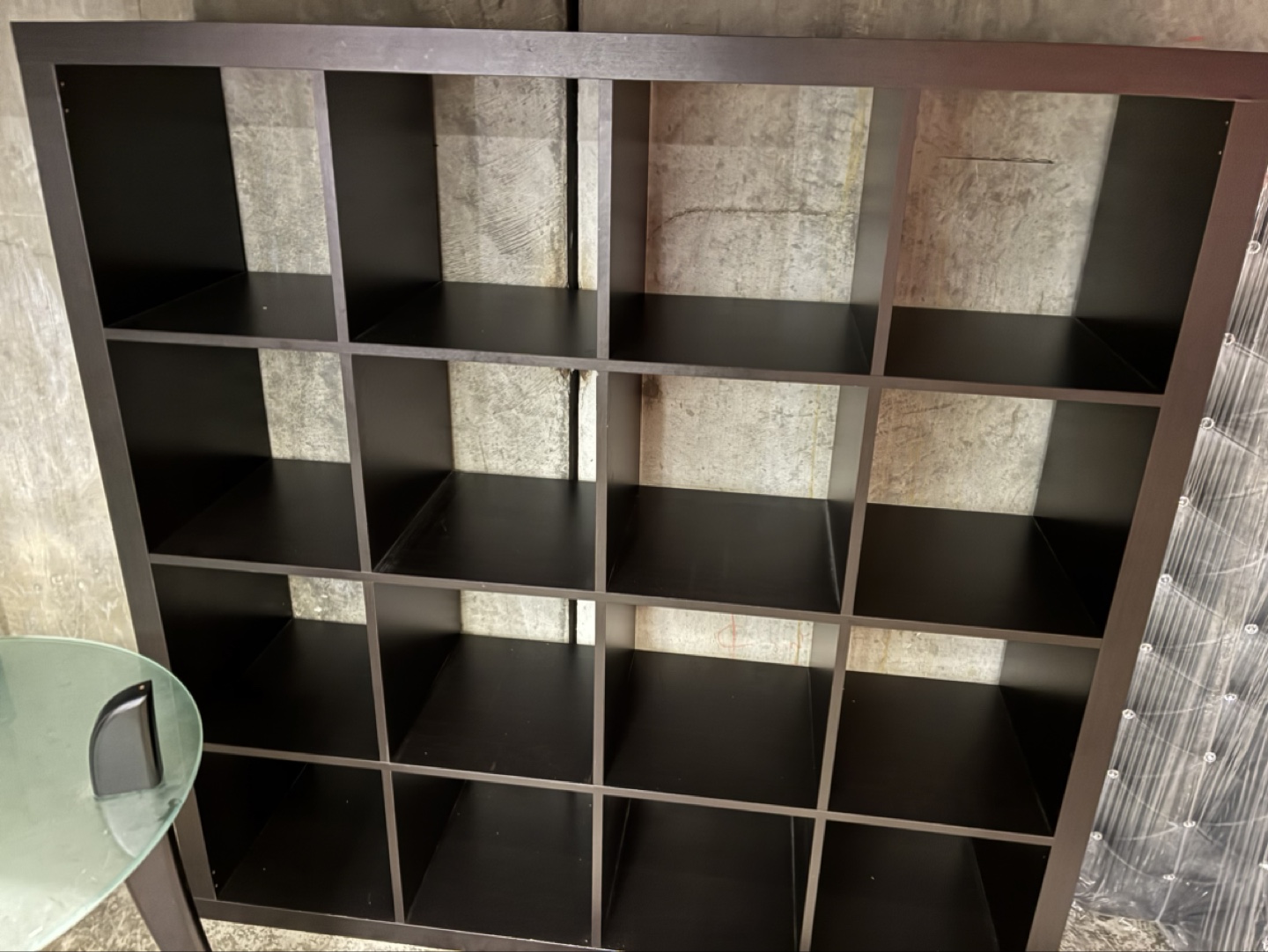 IKEA Kallax 16 Cube Shelving Unit - Dark Brown - photo 3