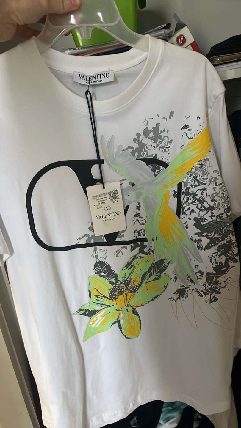 Valentino Garavani White Graphic T-Shirt