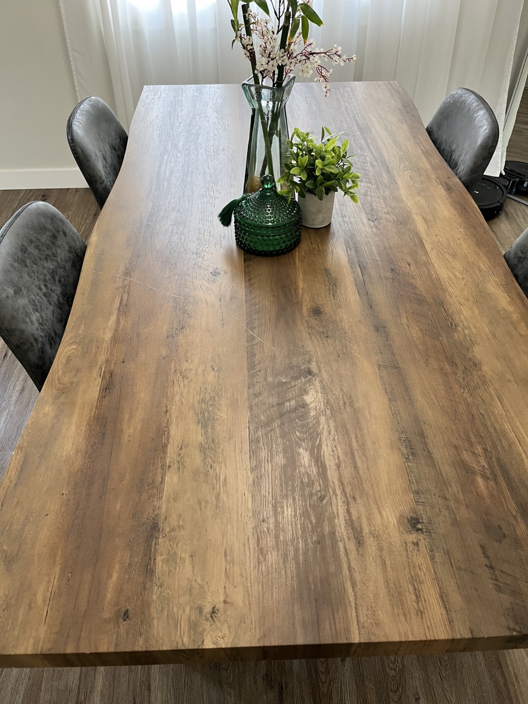 Modern Farmhouse Dining Table with Four Chairs - photo 2