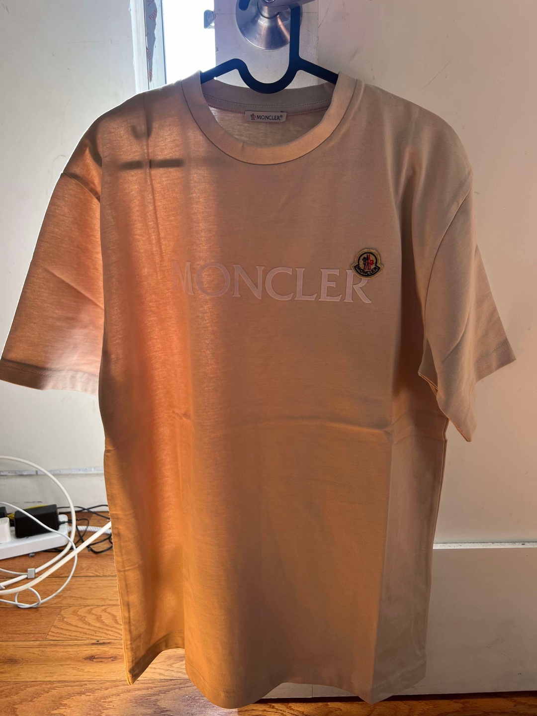 Moncler Beige T-Shirt - photo 2