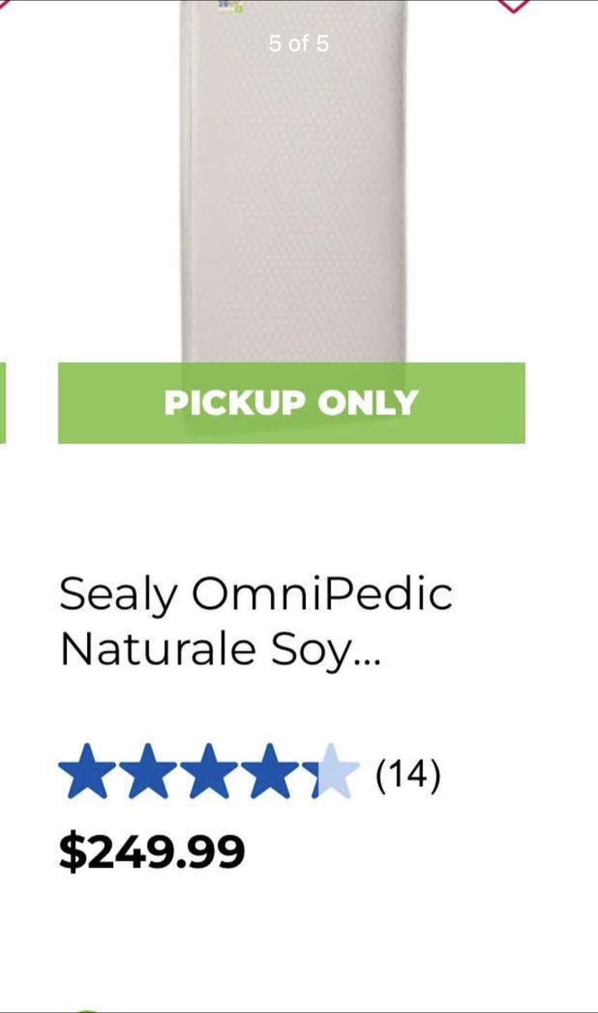 IKEA SUNDVIK crib & Sealy OmniPedic Naturale Soy crib mattress - photo 5