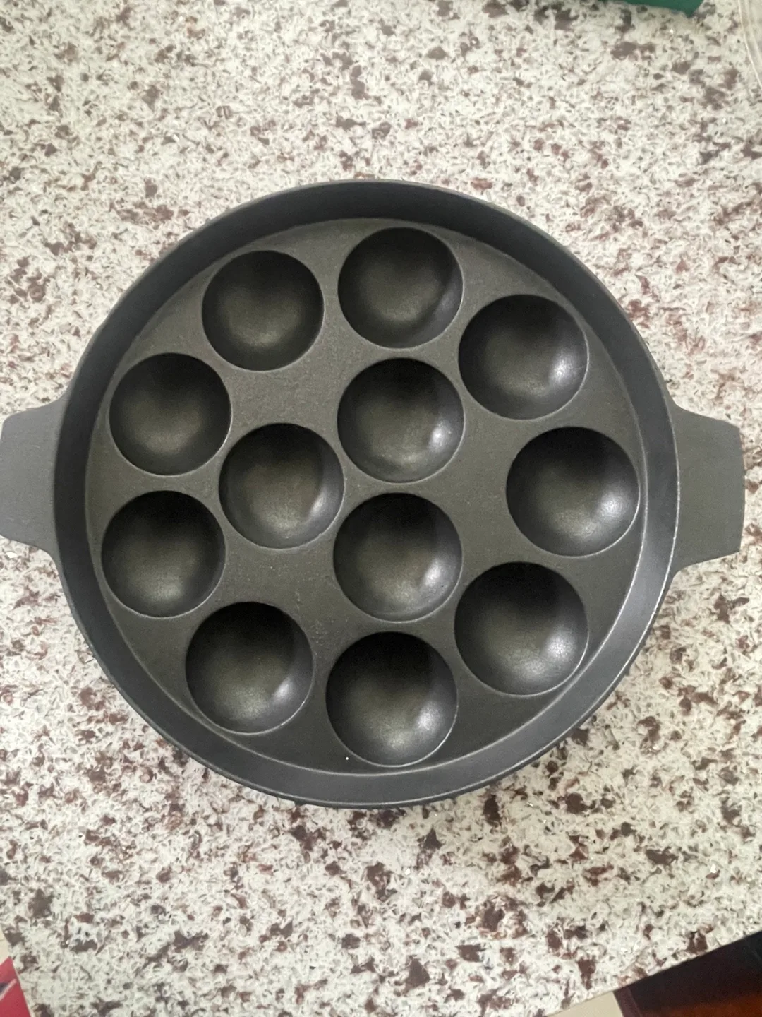 NON STICK PANCAKES/TAKOYAKI/PANIYARAM PAN 12 PITS thumbnail