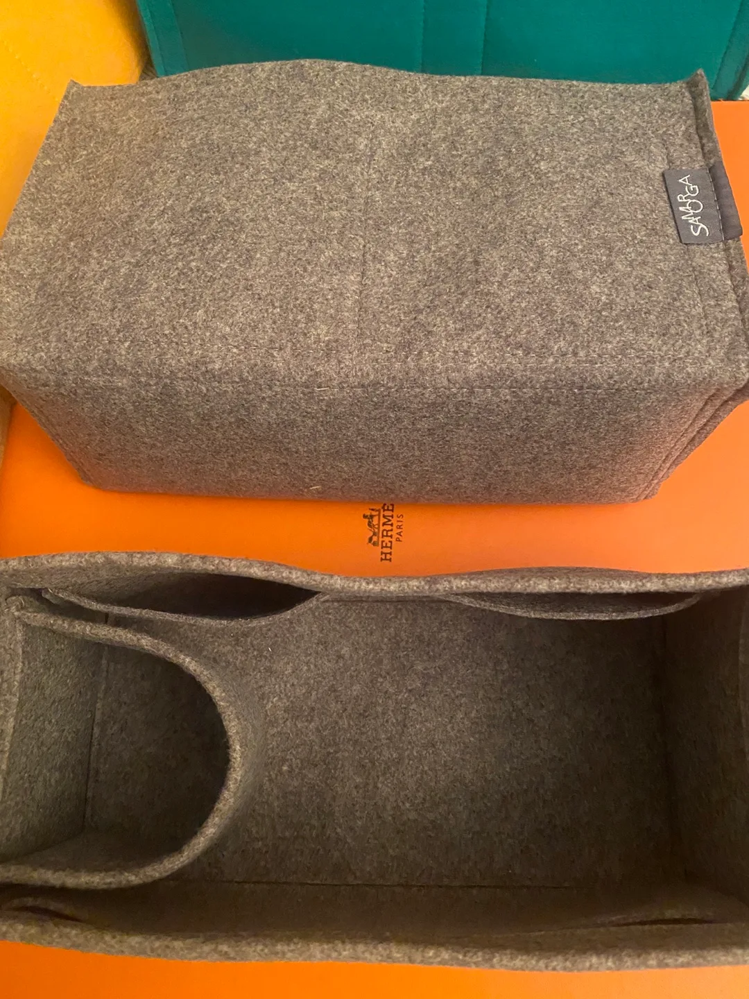 Set of Six Savorga Felt Handbag Organizers image indicator(4)