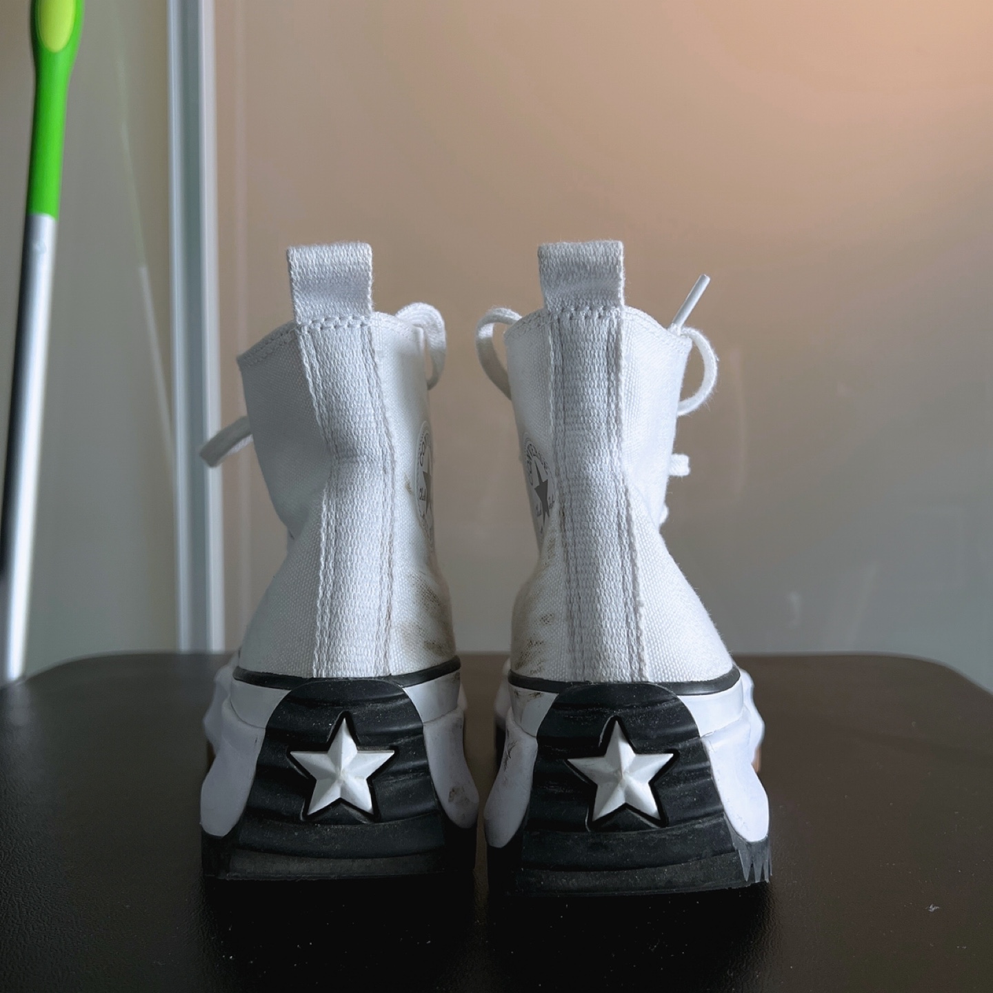 Converse Run Star Hike High Top Sneakers - White (US 5) - photo 3