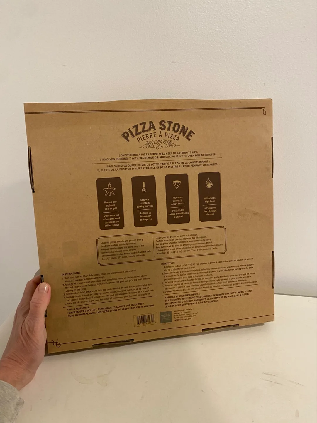 Wildly Delicious Ceramic Pizza Stone image indicator(3)