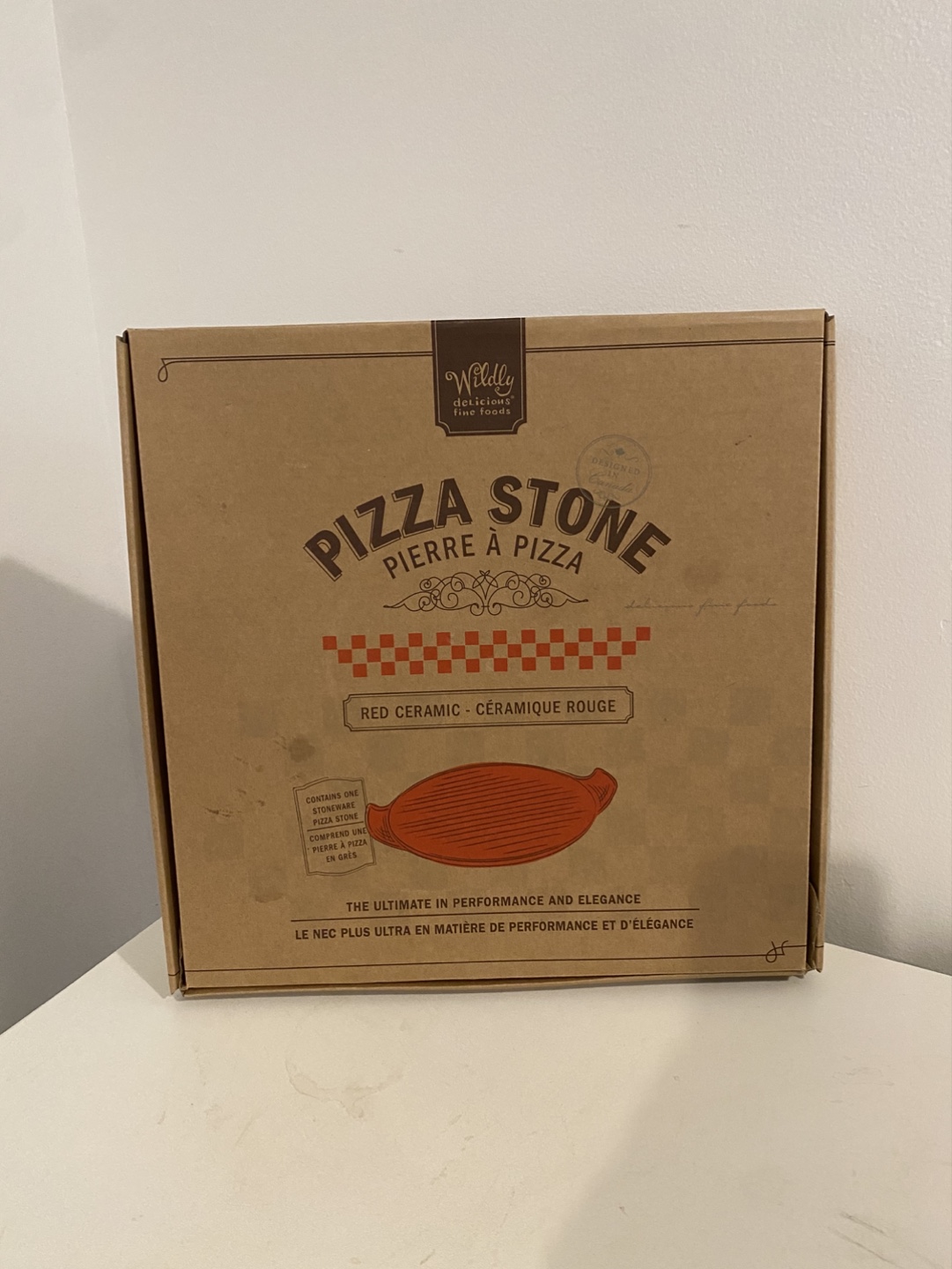 Wildly Delicious Ceramic Pizza Stone