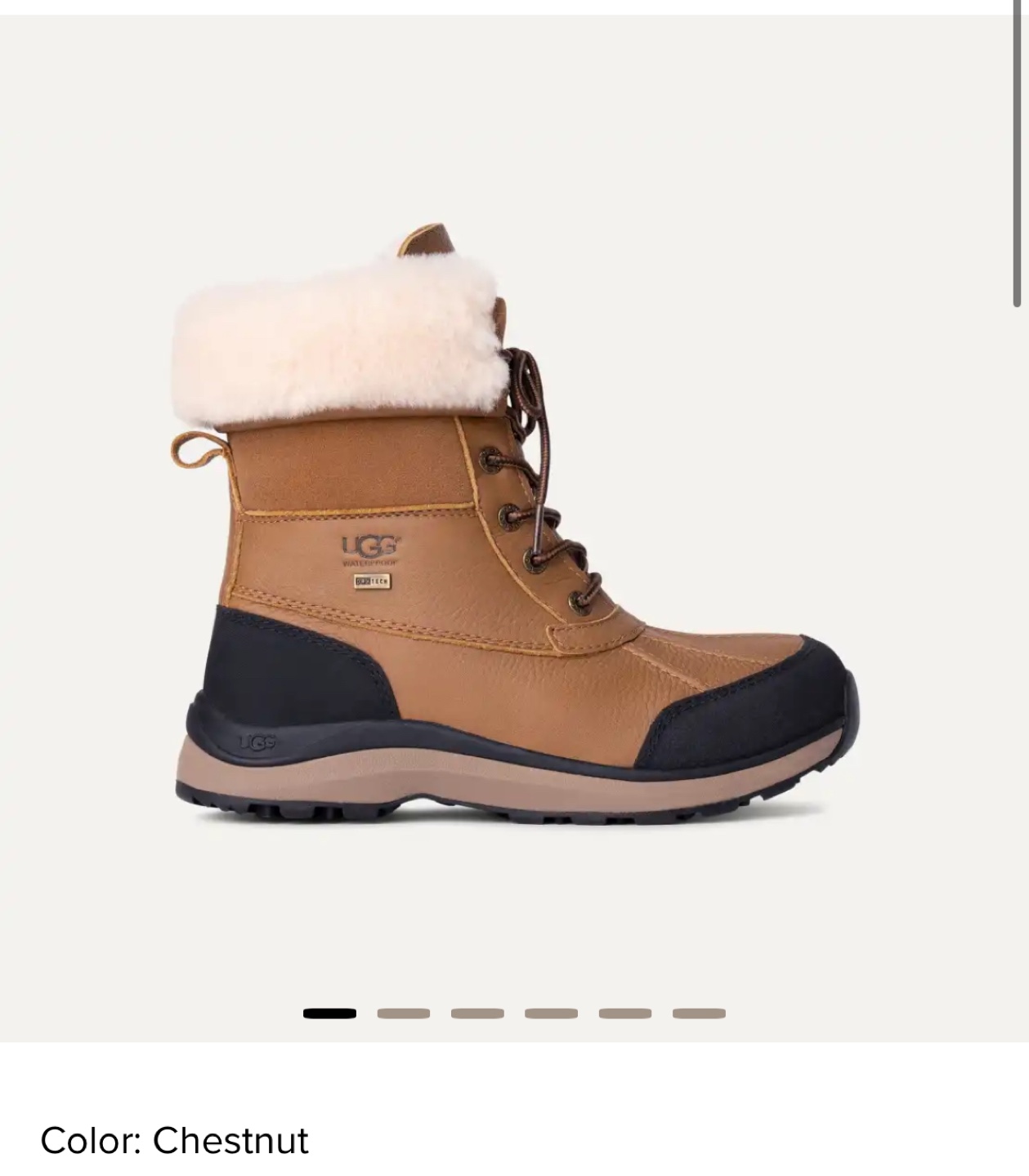NEW UGG Adirondack III Boots