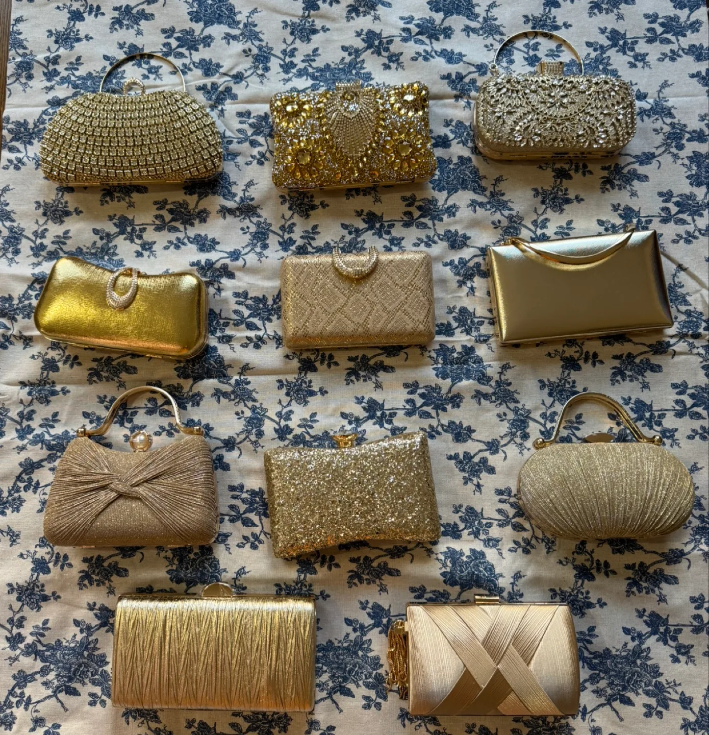 ⭐️✨ Gold Evening Bags/Clutches✨⭐️ image indicator(3)