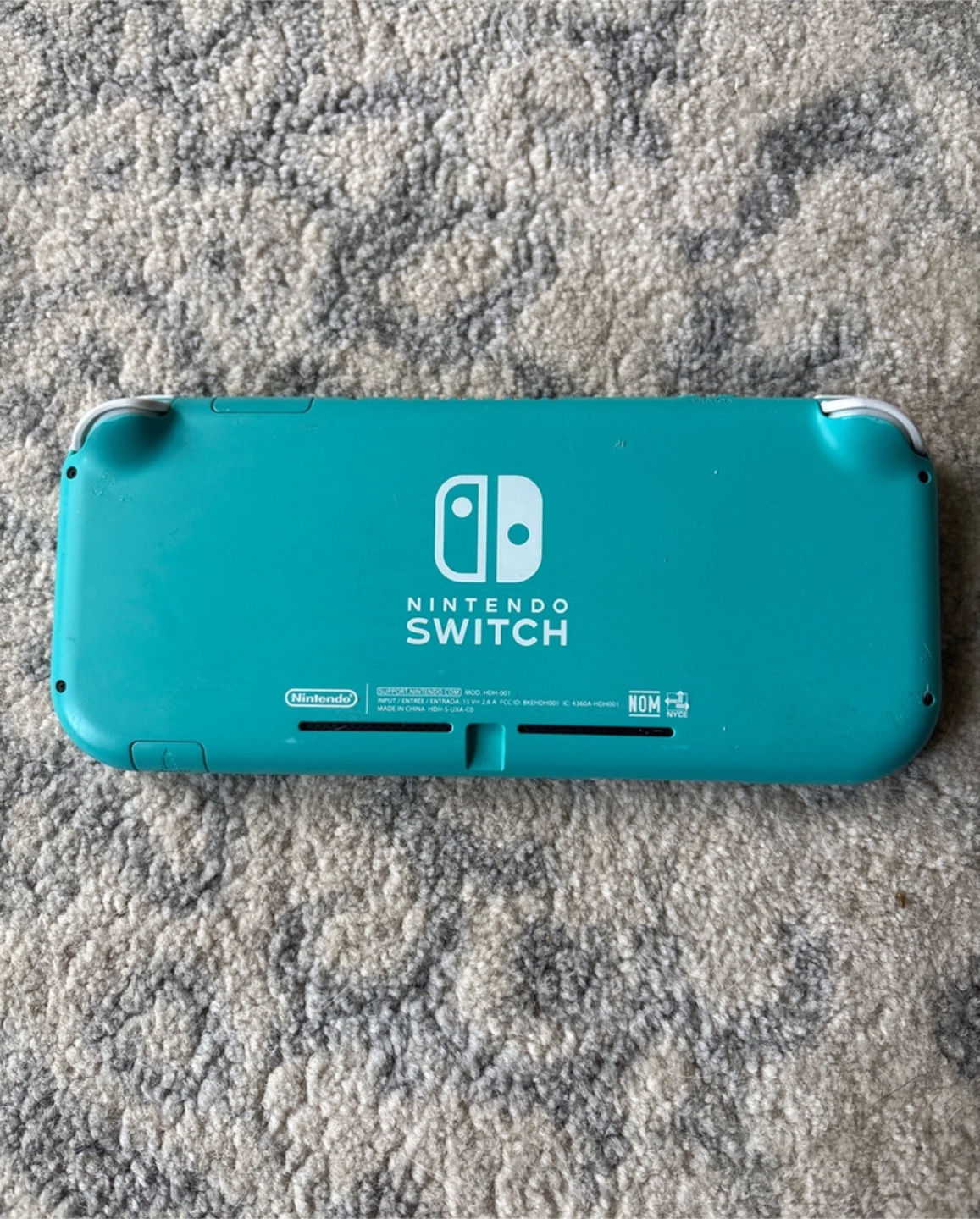 Teal Nintendo Switch Lite with Animal Crossing - photo 2