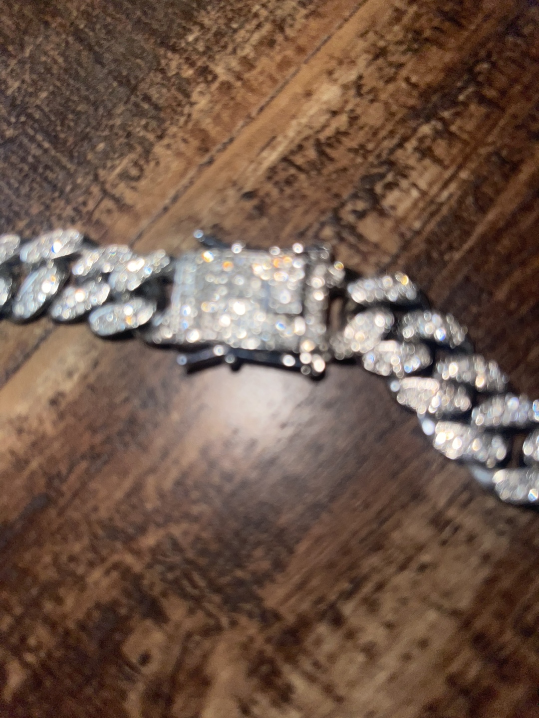 Men's Iced Out Cuban Link Chain Necklace - photo 3