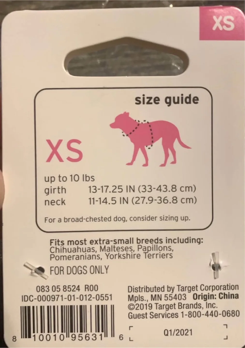 Boots & Barkley Core Harness - Extra Small Dog Harness image indicator(2)