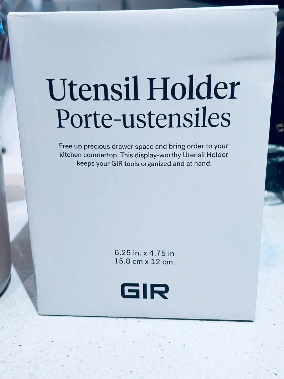 🍓NEW! REG $108 GIR Set of 3 Utensils + Ceramic Holder image indicator(8)