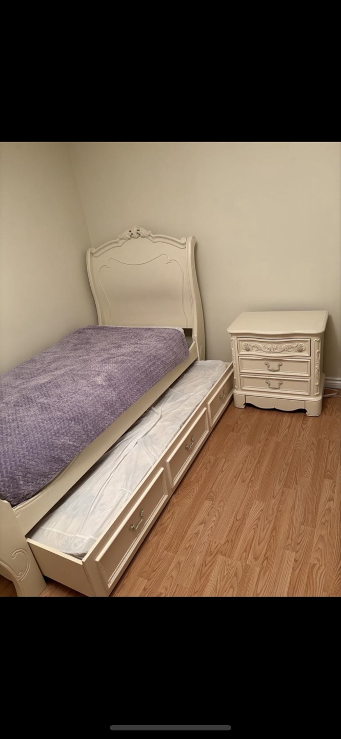 Kids' Bedroom Set - White French Provincial Style
