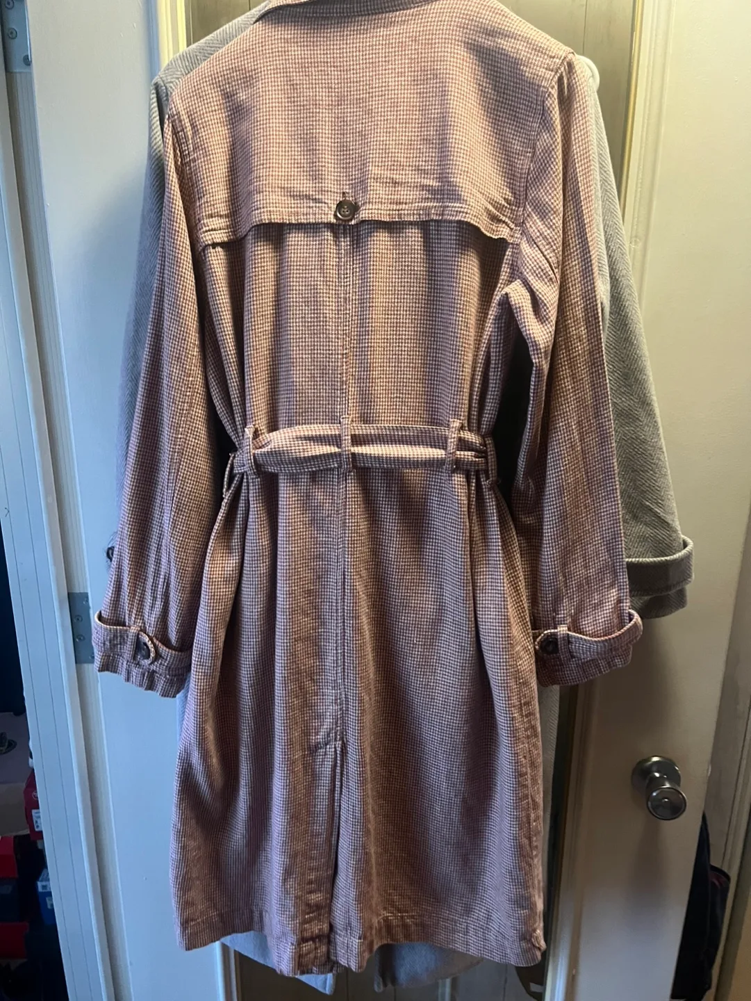 Former J Checked Trench Coat image indicator(2)