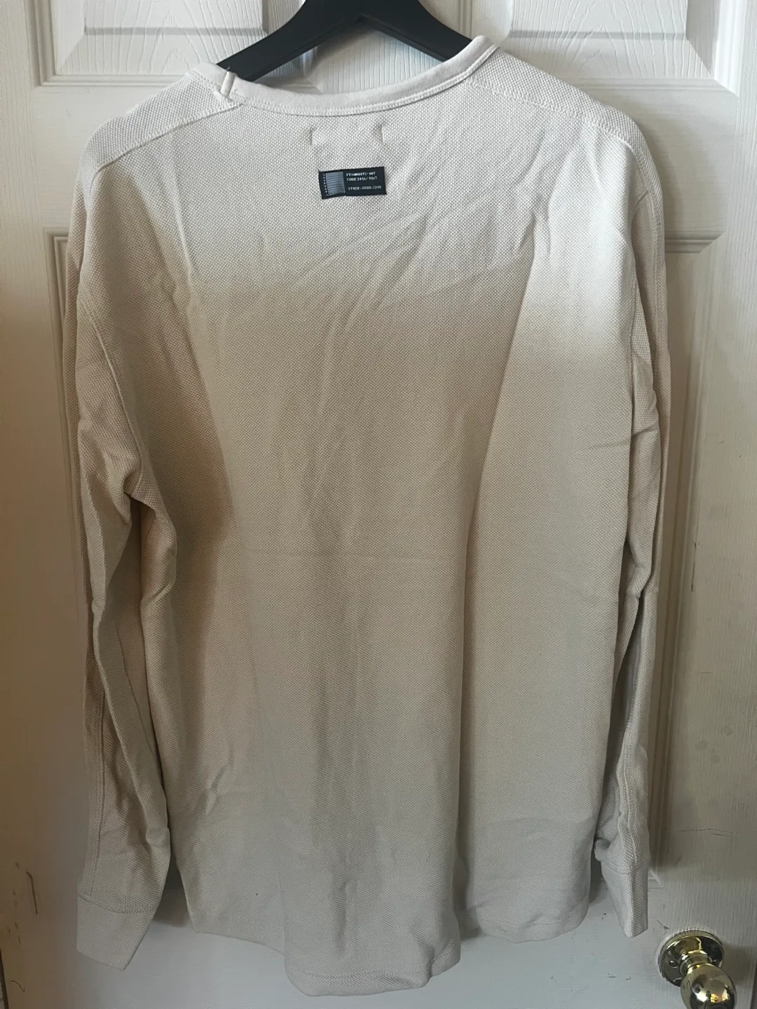 Men’s Bershka Waffle Knit Long Sleeve Shirt image indicator(2)