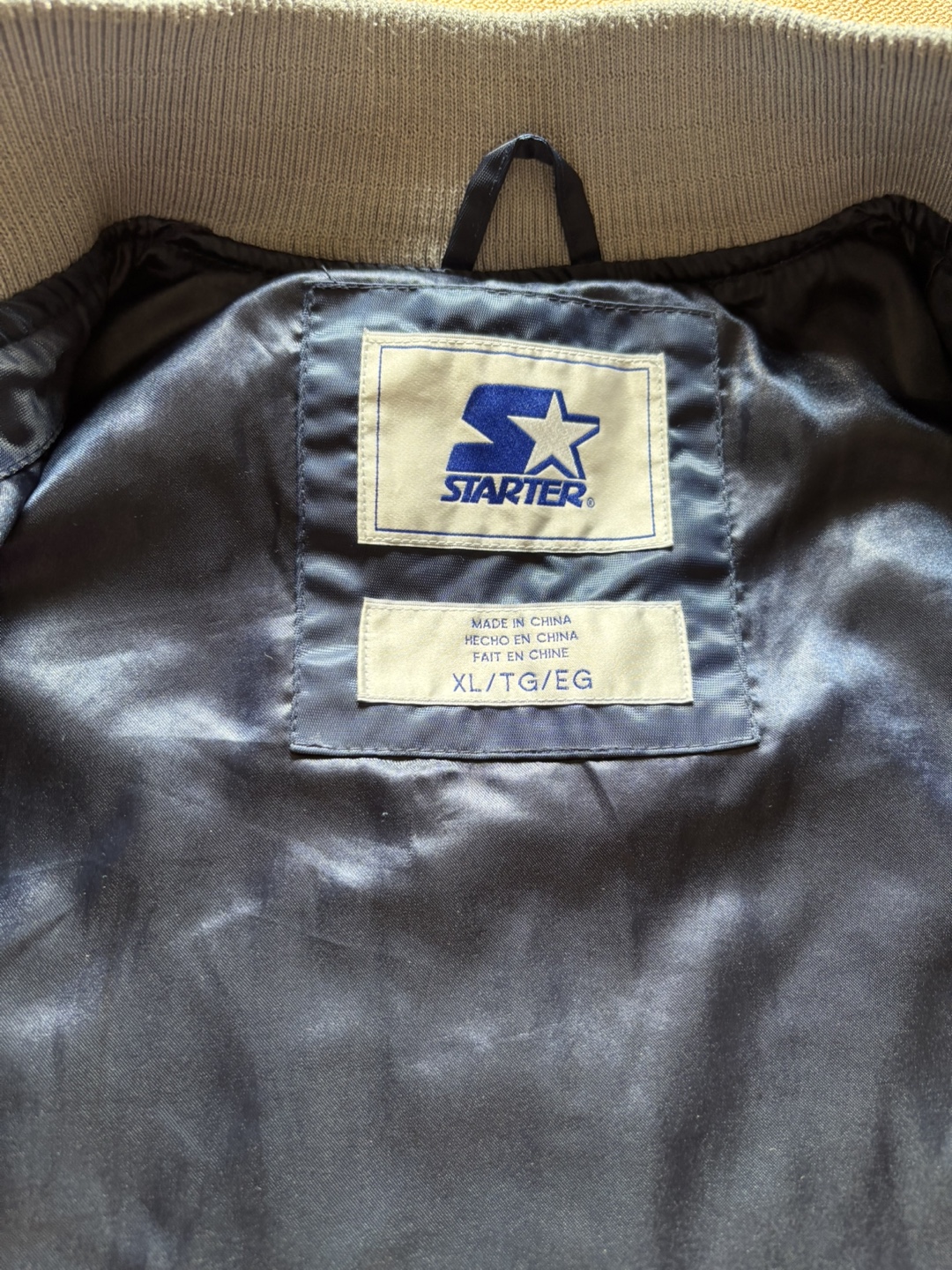 Vintage Starter New York Yankees Satin Bomber Jacket - photo 2