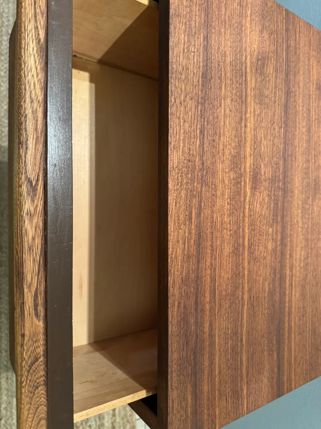 Mid-Century Modern Two-Drawer Nightstand image indicator(5)