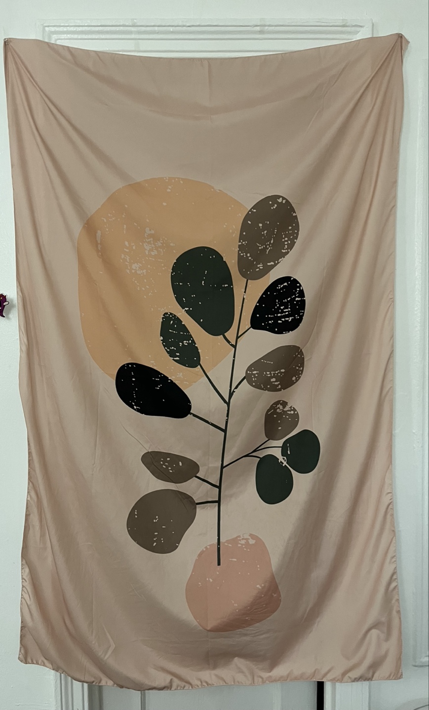 Abstract Plant Tapestry Wall Hanging - photo 3