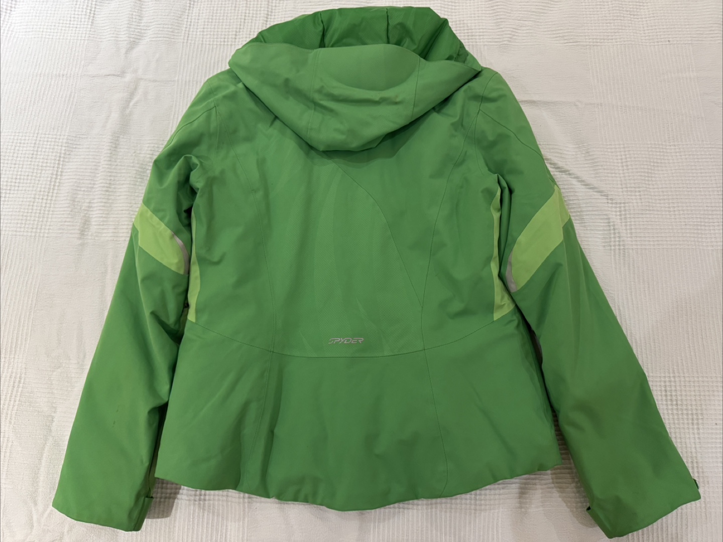 Women's Spyder Ski Jacket - Size 10 - Green - photo 3