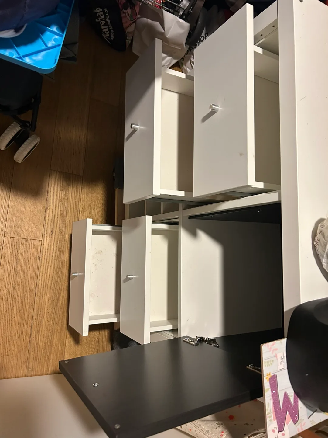 IKEA White and Black Storage Unit image indicator(2)