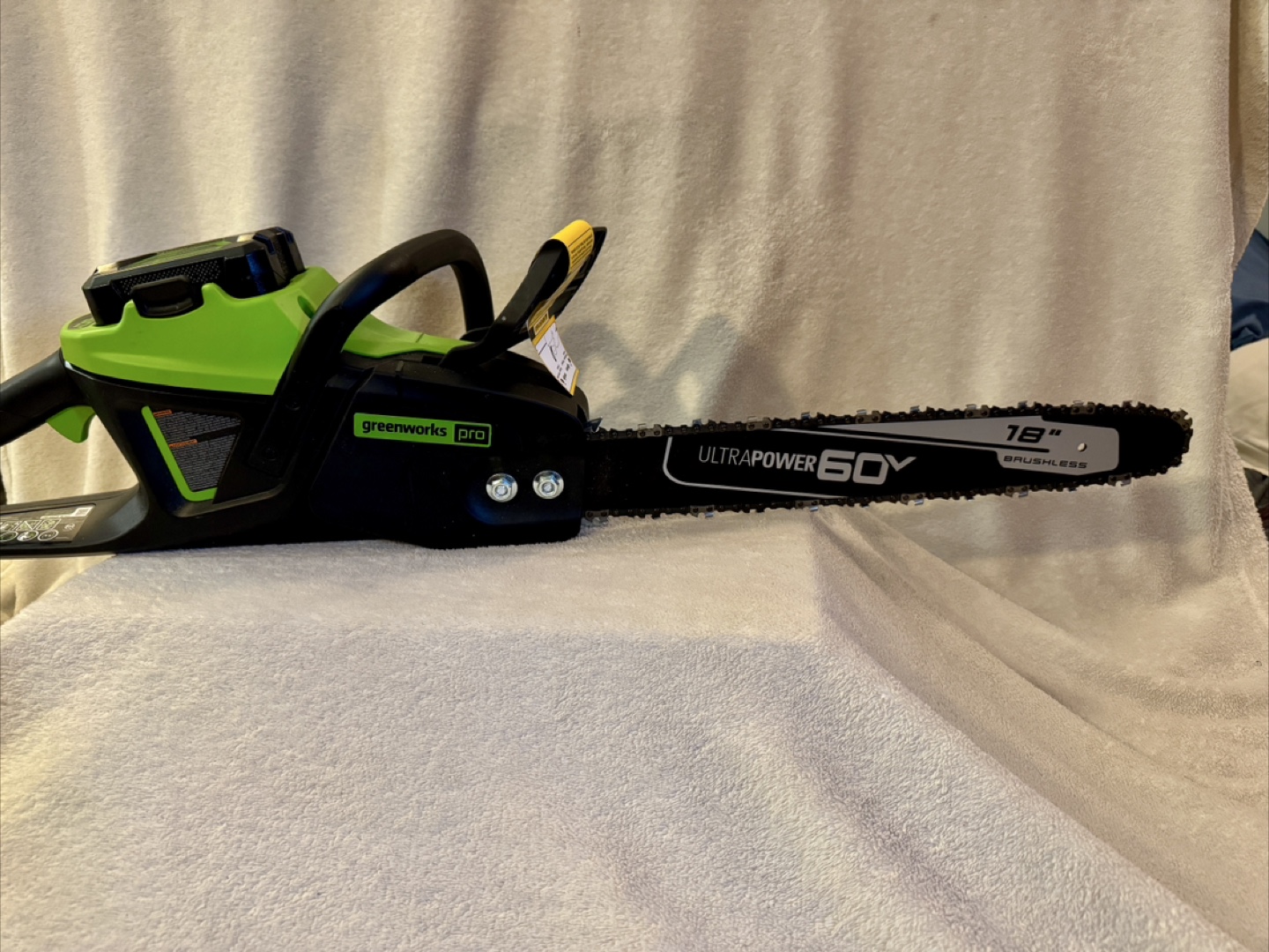 GREENWORKS 60v Chainsaw