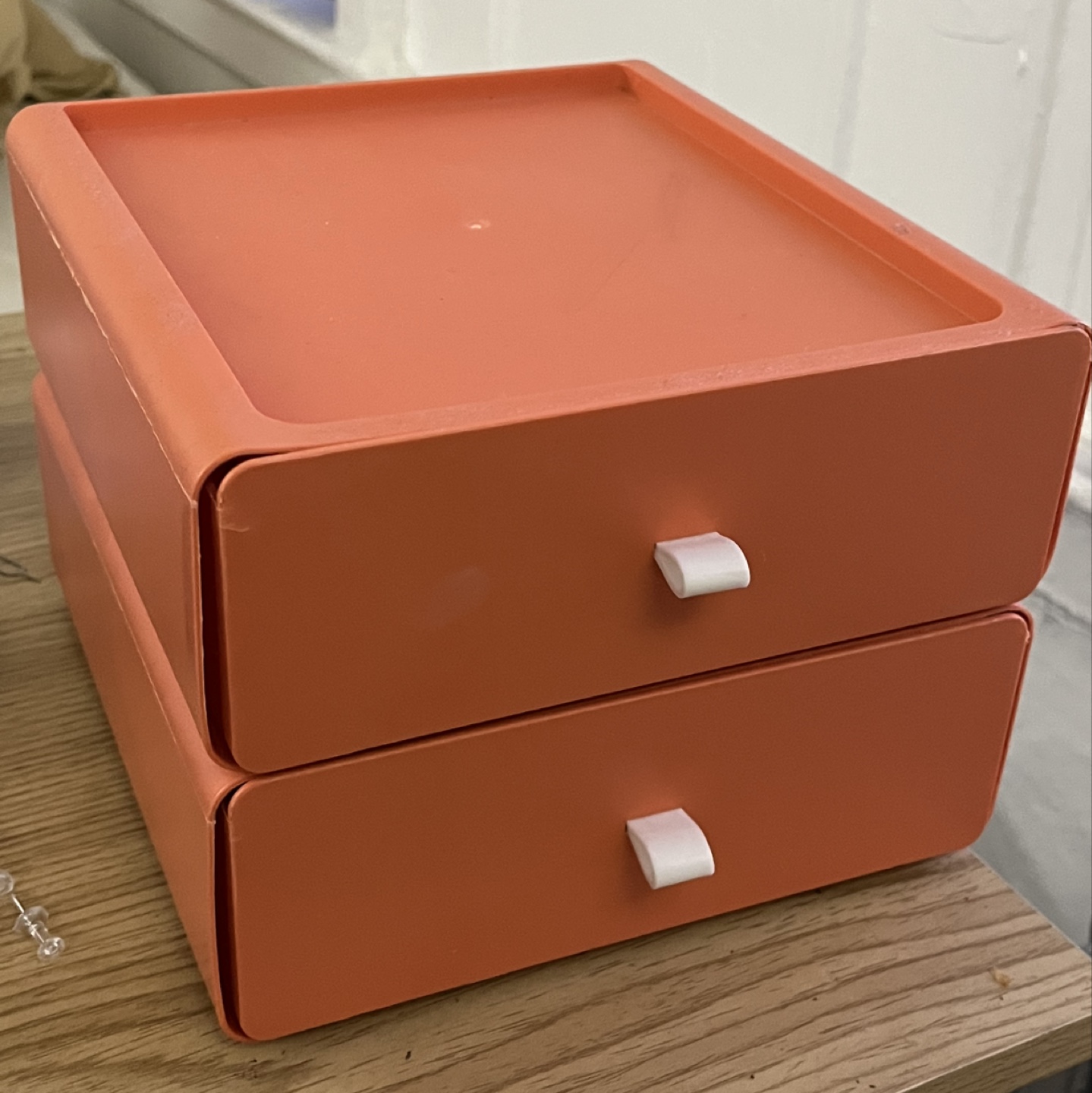 Drawer Storage Box, Plastic Desk Drawer Organizer Tray - photo 5