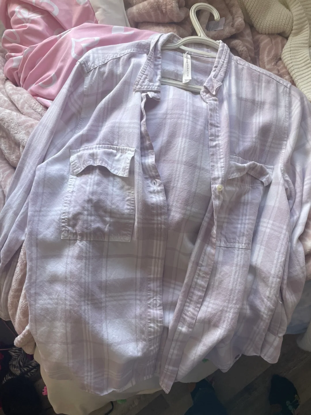 Two flannel shirts image indicator(4)