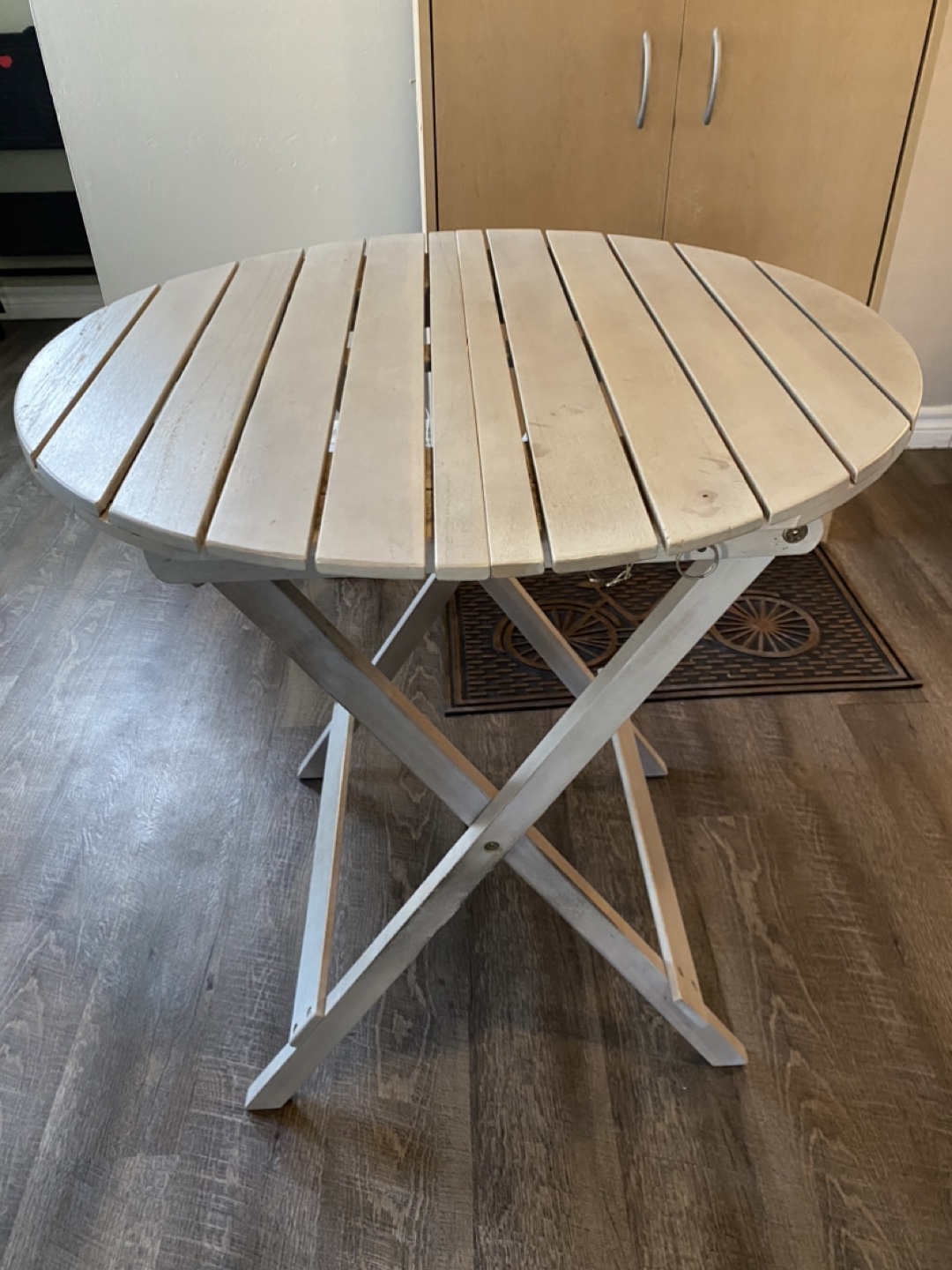 Wooden Folding Bistro Set - photo 3