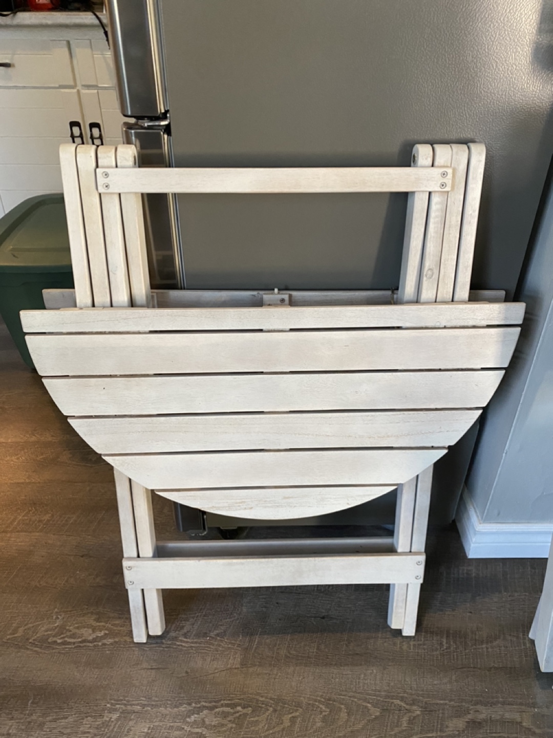 Wooden Folding Bistro Set - photo 5