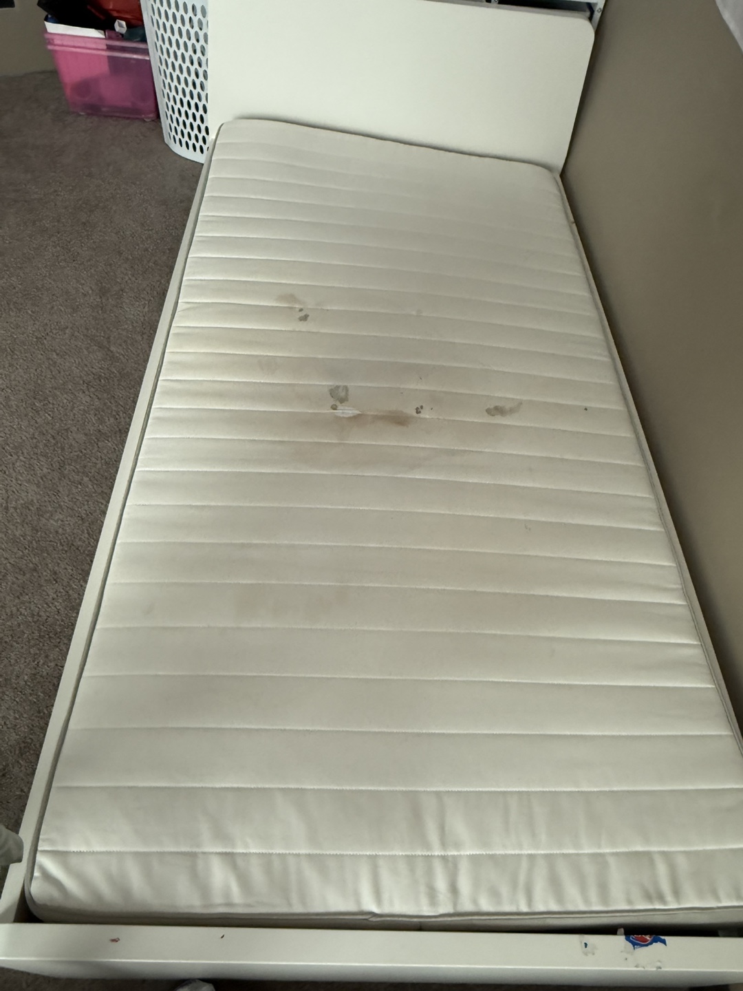 IKEA Single Bed Frame and Mattress - photo 2