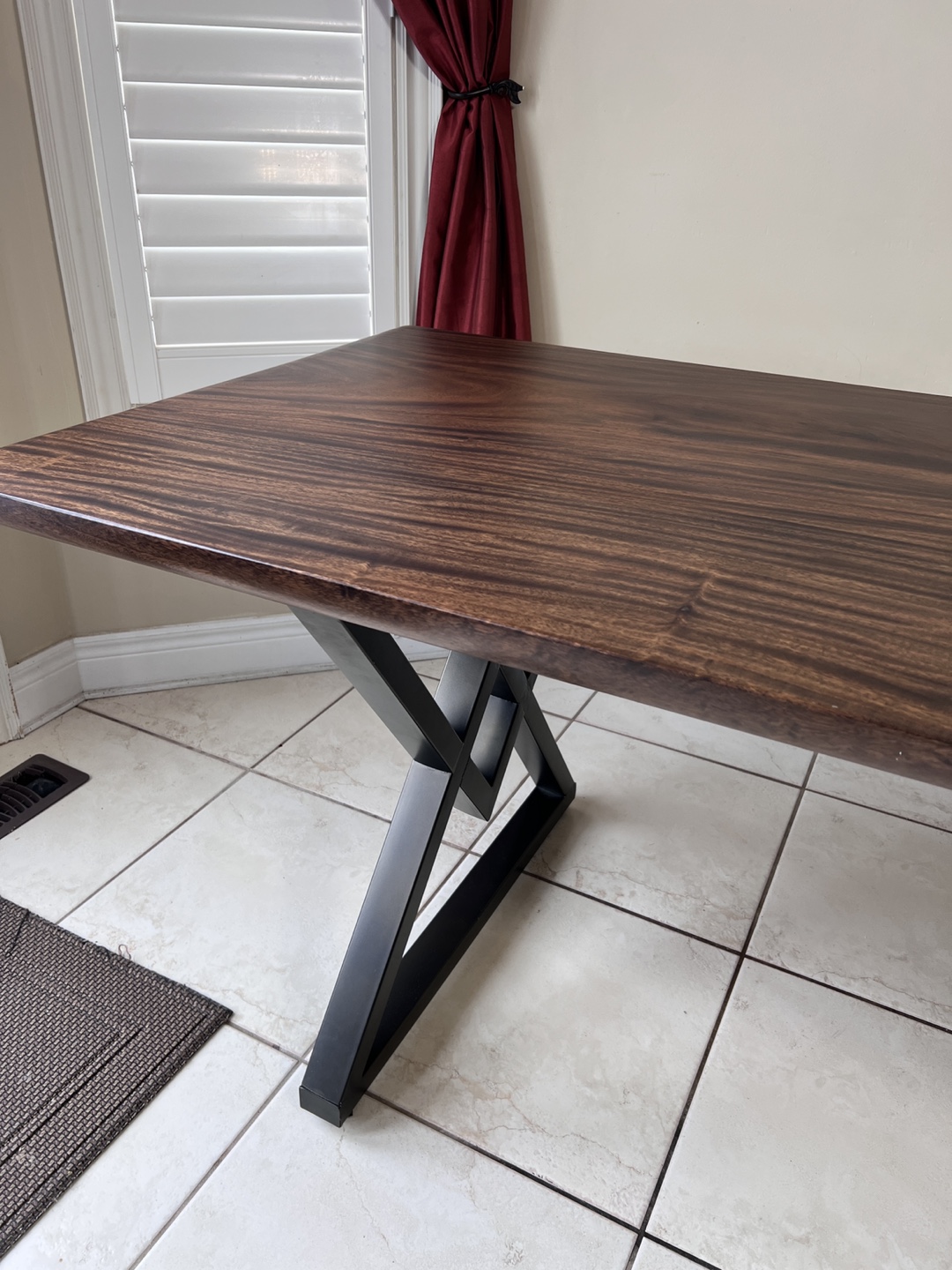 Live Edge Dining Table - rare hardwood - photo 3