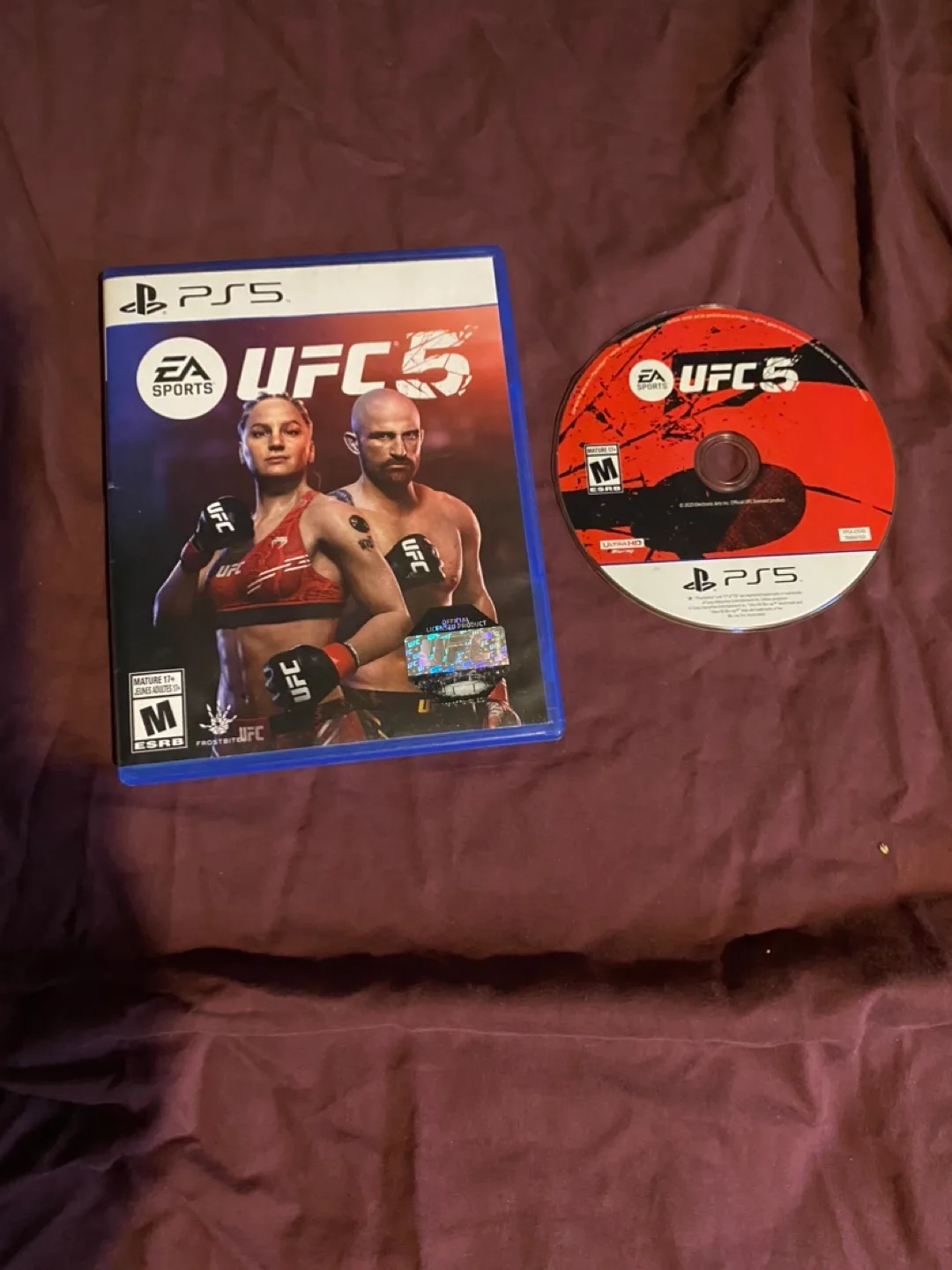 PS5 NBA 2K22, UFC 5 thumbnail