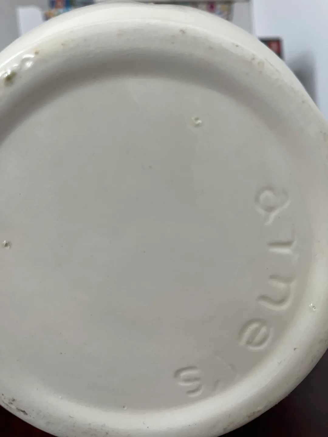 Vintage Ceramic Pitcher with Floral Design image indicator(4)