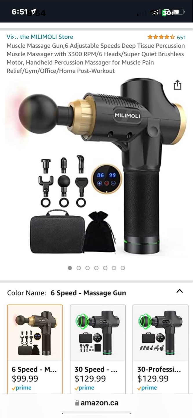 Massage Gun. New never used