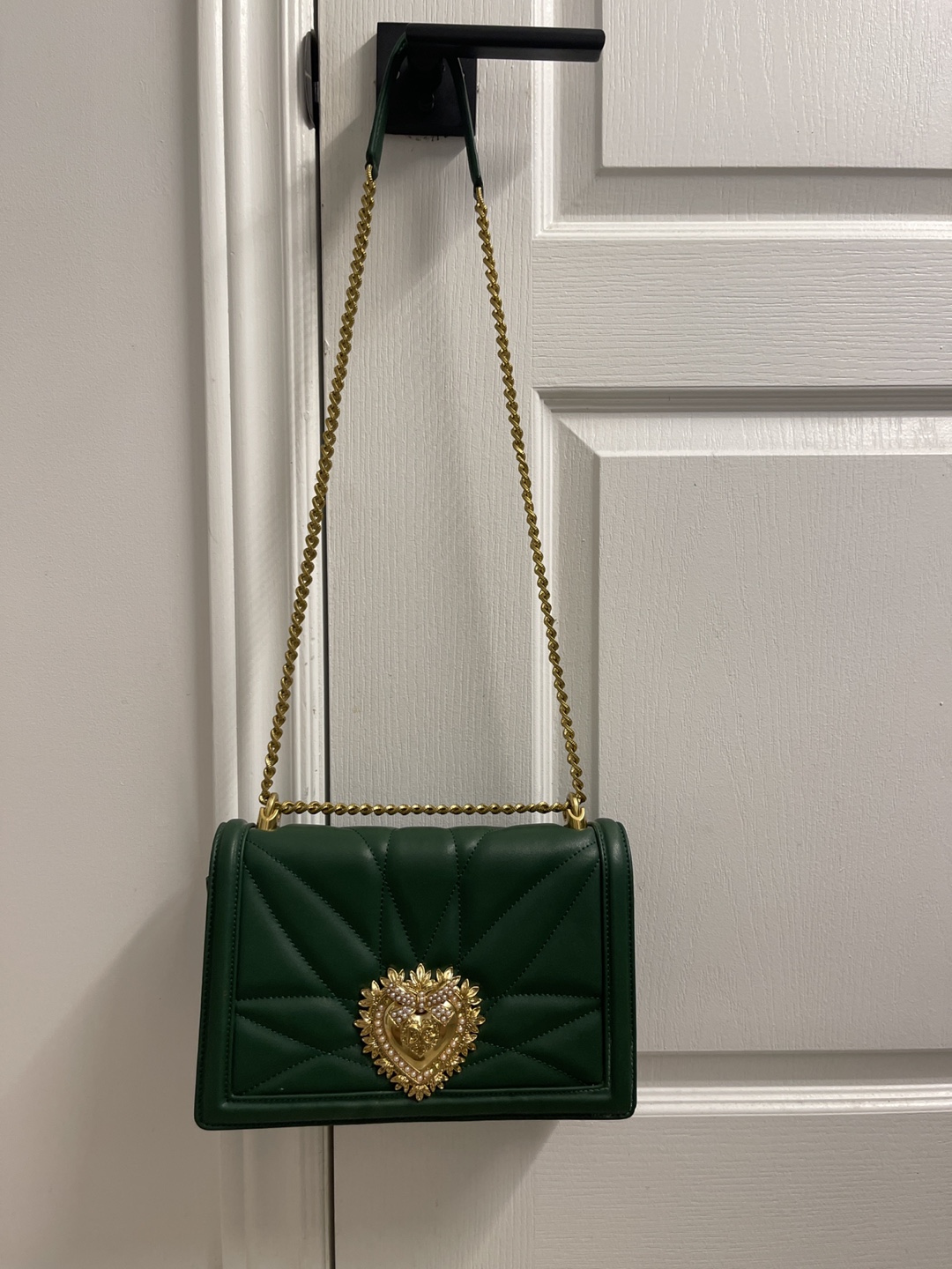 Dolce & Gabbana Green Quilted Shoulder Bag - photo 3