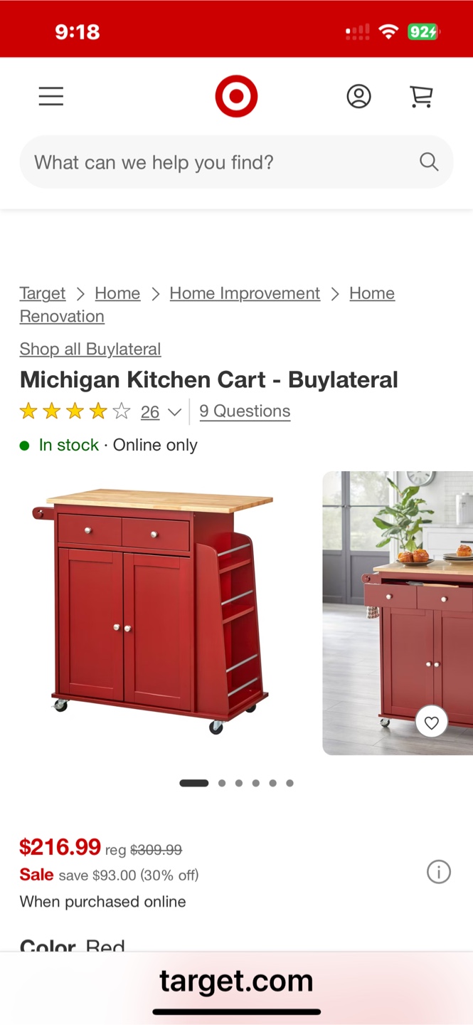 Kitchen Island Cart - photo 5