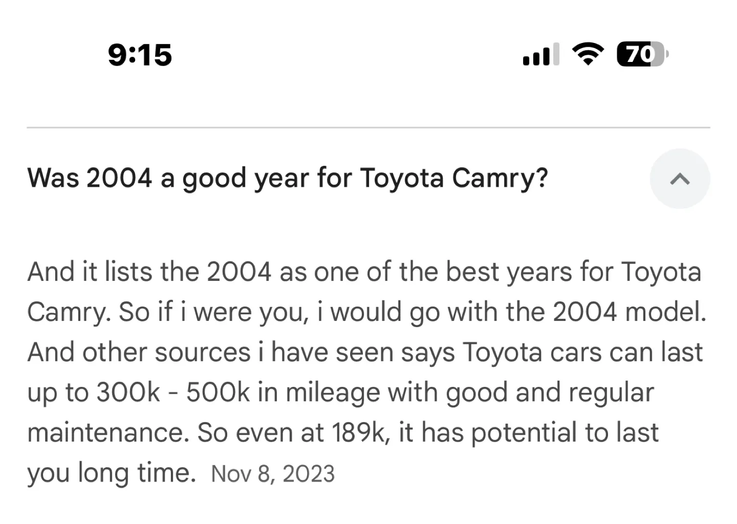 2004 Toyota Solara SLE CONVERTIBLE image indicator(8)