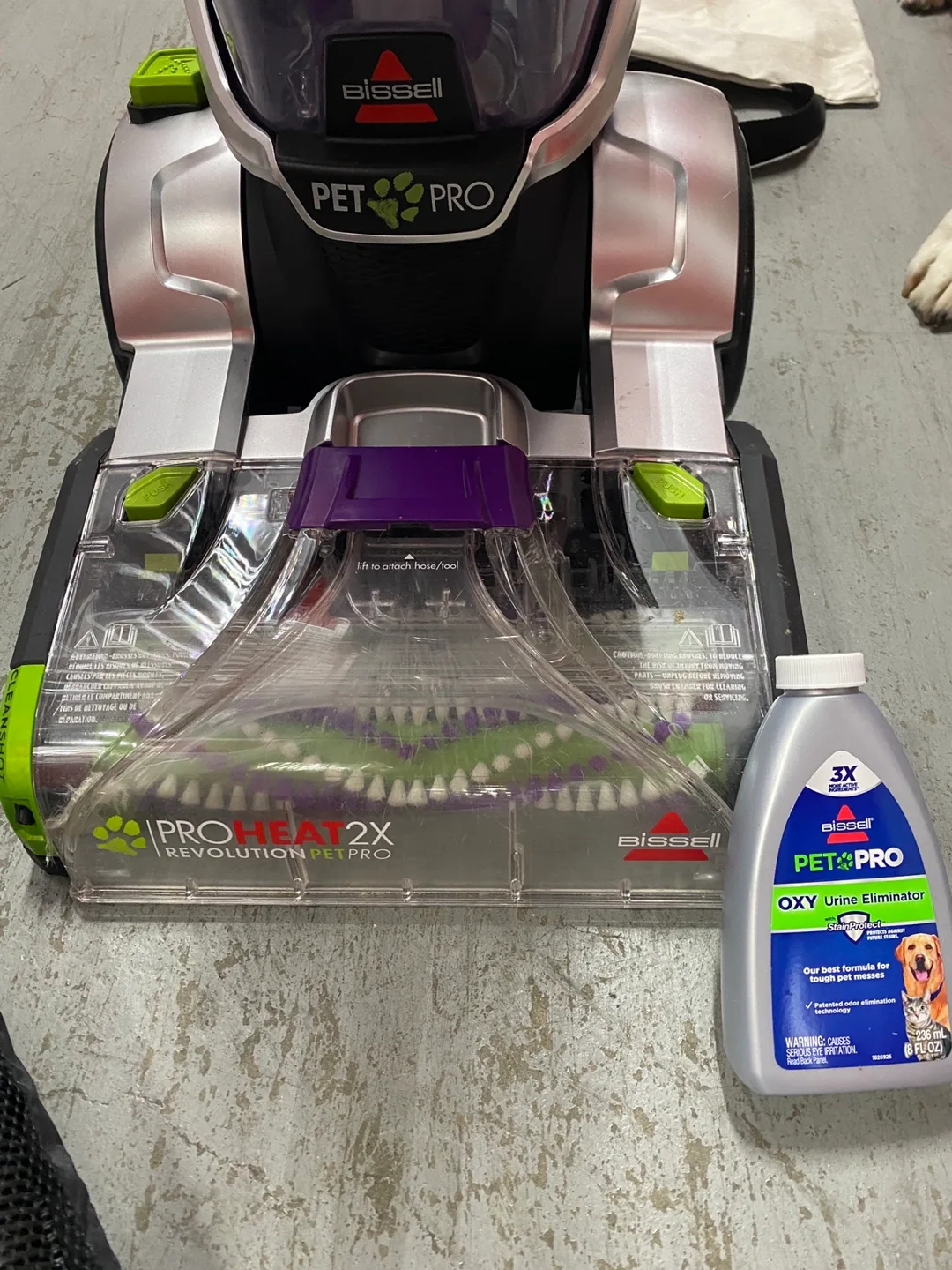 Bissell ProHeat 2X Revolution Pet Pro Carpet Cleaner image indicator(2)