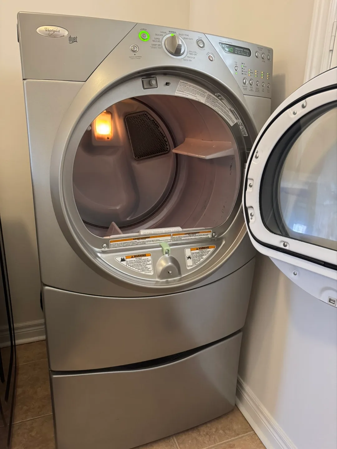 Whirlpool Duet Electric Dryer image indicator(2)