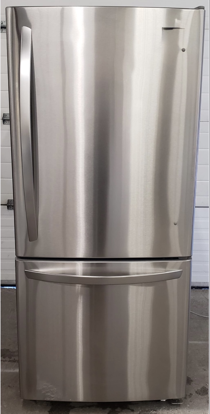 LG Bottom Freezer Refrigerator - Stainless Steel
