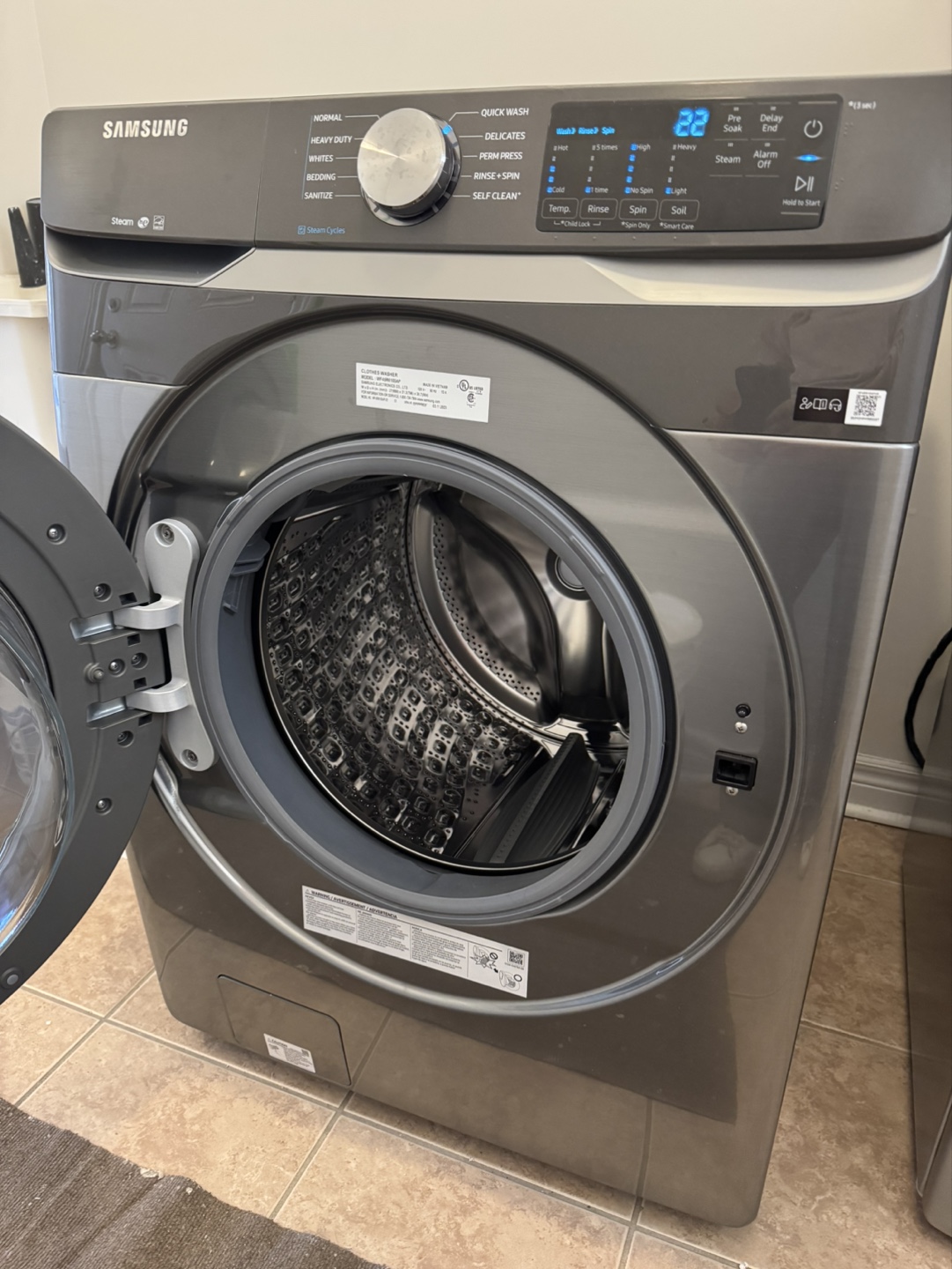 Samsung Washer - Like New - photo 2